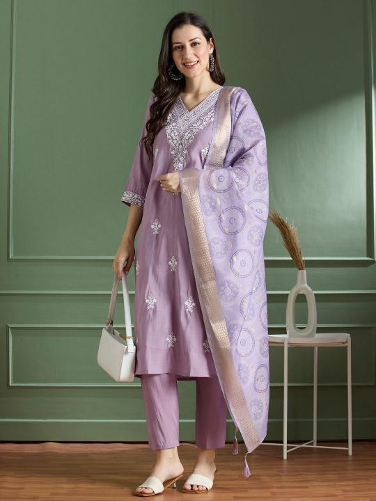 Krunique 3pcs ladies kurti wholesale market in mumbai